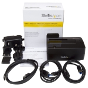 Picture of StarTech.com Single Bay USB 3.1 / eSATA to SATA Hard Drive Docking Station, USB 3.1 (10 Gbps) Hard Drive Dock, External 2.5/3.5" SATA III HDD/SSD Docking Station, Top-Loading Hard Drive Bay
