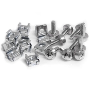 Picture of StarTech.com 50 Pkg M5 Mounting Screws and Cage Nuts for Server Rack Cabinet
