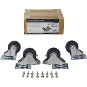 Picture of StarTech.com Caster Kit for Open Frame Rack - 4POSTRACK