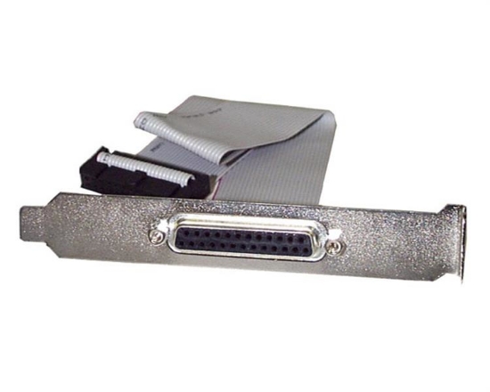 Picture of StarTech.com 16in DB25 Parallel Female to IDC 26 Pin Header Slot Plate