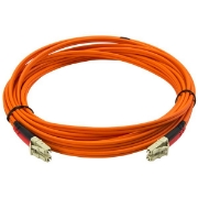 Picture of StarTech.com 5m Fiber Optic Cable - Multimode Duplex 50/125 - LSZH Fiber Jumper Cord - LC/LC