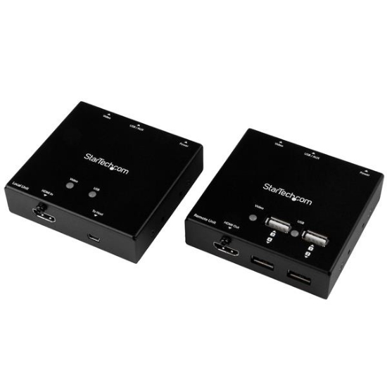 Picture of StarTech.com HDMI over CAT6 Extender with 4-port USB Hub - 165 ft (50m) - 1080p