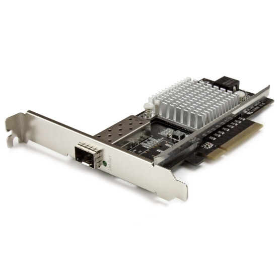 Picture of StarTech.com 1-Port 10G Open SFP+ Network Card - PCIe - Intel Chip - MM/SM