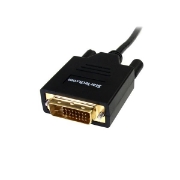 Picture of StarTech.com 6ft (1.8m) Mini DisplayPort to DVI Cable - Mini DP to DVI Adapter Cable - 1080p Video - Passive mDP to DVI-D Single Link, mDP or Thunderbolt 1/2 Mac/PC to DVI Monitor/Display