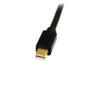 Picture of StarTech.com 6ft (1.8m) Mini DisplayPort to DVI Cable - Mini DP to DVI Adapter Cable - 1080p Video - Passive mDP to DVI-D Single Link, mDP or Thunderbolt 1/2 Mac/PC to DVI Monitor/Display