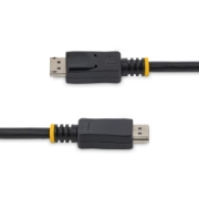 Picture of StarTech.com 5m (15ft) DisplayPort 1.2 Cable - 4K x 2K Ultra HD VESA Certified DisplayPort Cable - DP to DP Cable for Monitor - DP Video/Display Cord - Latching DP Connectors