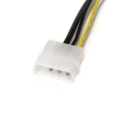 Picture of StarTech.com 6in LP4 to 8 Pin PCI Express Video Card Power Cable Adapter