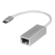 Picture of StarTech.com USB-C to Gigabit Network Adapter - Silver