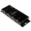 Picture of StarTech.com 4 Port USB to DB9 RS232 Serial Adapter Hub – Industrial DIN Rail and Wall Mountable