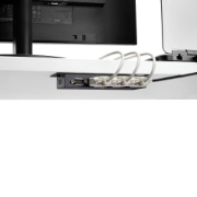 Picture of StarTech.com 4 Port USB to DB9 RS232 Serial Adapter Hub – Industrial DIN Rail and Wall Mountable