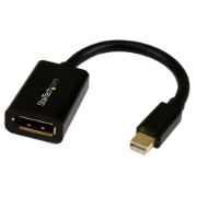 Picture of StarTech.com Mini DisplayPort to DisplayPort Adapter - 4K x 2K UHD Video - Mini DP to DP Converter - Mini DisplayPort to DisplayPort 1.2 Adapter - mDP PC/Computer to DP Monitor/Display
