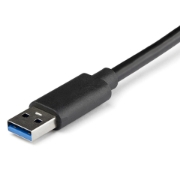 Picture of StarTech.com USB 3.0 to Dual Port Gigabit Ethernet Adapter NIC w/ USB Port