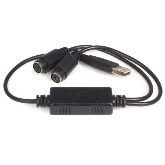 Picture of StarTech.com USB to PS/2 Adapter - Keyboard and Mouse