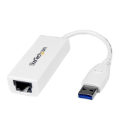 Picture of StarTech.com USB 3.0 to Gigabit Ethernet Network Adapter, 10/100/1000 Mbps, USB to RJ45, USB 3.0 to LAN Adapter, USB 3.0 Ethernet Adapter (GbE), TAA Complaint