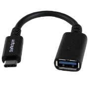 Picture of StarTech.com USB-C to USB-A Adapter Cable - M/F - 6in - USB 3.0 (5Gbps) - USB-IF Certified