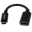 Picture of StarTech.com USB-C to USB-A Adapter Cable - M/F - 6in - USB 3.0 (5Gbps) - USB-IF Certified