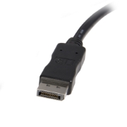 Picture of StarTech.com 6ft (1.8m) DisplayPort to DVI Cable, DisplayPort to DVI Adapter Cable, Passive DP to DVI-D Video Converter, 1080p - Replaced by DP2DVI2MM6