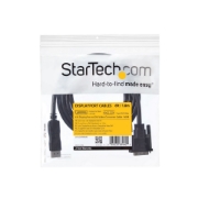 Picture of StarTech.com 6ft (1.8m) DisplayPort to DVI Cable, DisplayPort to DVI Adapter Cable, Passive DP to DVI-D Video Converter, 1080p - Replaced by DP2DVI2MM6