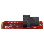 Picture of StarTech.com U.2 (SFF-8643) to M.2 PCI Express 3.0 x4 Host Adapter Card for 2.5” U.2 NVMe SSD