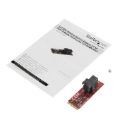 Picture of StarTech.com U.2 (SFF-8643) to M.2 PCI Express 3.0 x4 Host Adapter Card for 2.5” U.2 NVMe SSD