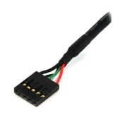 Picture of StarTech.com 24in Internal 5 pin USB IDC Motherboard Header Cable F/F