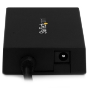 Picture of StarTech.com 4 Port USB C Hub - USB Type-C Hub w/ 4x USB-A Ports (USB 3.0/3.1 Gen 1 SuperSpeed 5Gbps) - USB Bus or Self Power - Portable USB-C to USB-A BC 1.2 Charging Hub w/ Power Adapter~4 Port USB C Hub - USB Type-C Hub w/ 4x USB-A Ports USB 3.0 hub (5Gbps) - USB Bus or Self Power - Portable USB-C to USB-A BC 1.2 Charging Hub w/ Power Adapter