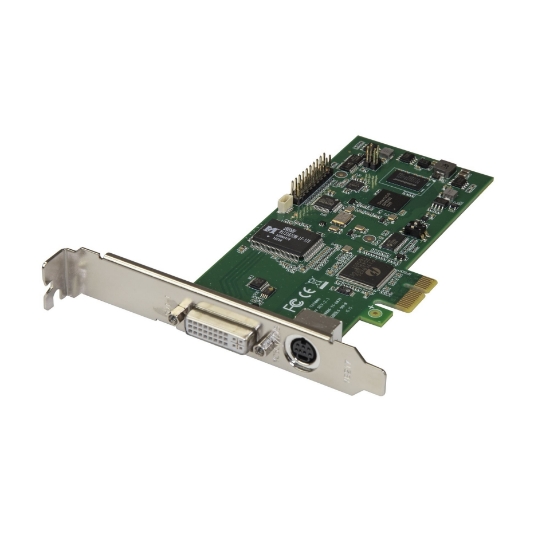 Picture of StarTech.com PCIe HDMI Video Capture Card - HDMI, VGA, DVI, or Component Video at 1080p60 - TAA