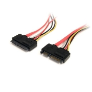 Picture of StarTech.com 12in 22 Pin SATA Power and Data Extension Cable