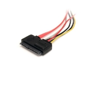 Picture of StarTech.com 12in 22 Pin SATA Power and Data Extension Cable
