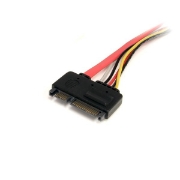 Picture of StarTech.com 12in 22 Pin SATA Power and Data Extension Cable