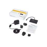 Picture of StarTech.com 4-Port Multi Monitor Adapter - Mini DisplayPort to DisplayPort MST Hub - 4x 1080p - Video Splitter for Extended Desktop Mode on Windows PCs Only - mDP to Quad DP Monitors