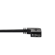 Picture of StarTech.com Slim Micro USB 3.0 Cable - M/M - Left-Angle Micro-USB - 0.5m (20in)