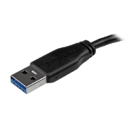 Picture of StarTech.com Slim Micro USB 3.0 Cable - M/M - 2m (6ft)