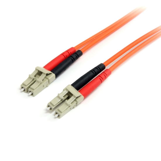 Picture of StarTech.com 3m Fiber Optic Cable - Multimode Duplex 62.5/125 LSZH Fiber Jumper Cord - LC/LC