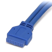 Picture of StarTech.com 2 Port Panel Mount USB 3.0 Cable - USB A to Motherboard Header Cable F/F