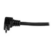Picture of StarTech.com 1m Micro USB Cable - A to Up Angle Micro B