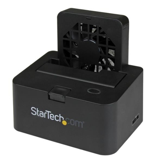 Picture of StarTech.com External Docking Station for 2.5in or 3.5in SATA III 6Gbps Hard Drives - eSATA or USB 3.0 with UASP