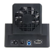 Picture of StarTech.com External Docking Station for 2.5in or 3.5in SATA III 6Gbps Hard Drives - eSATA or USB 3.0 with UASP