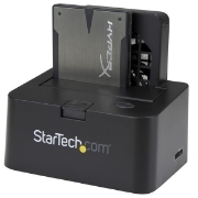 Picture of StarTech.com External Docking Station for 2.5in or 3.5in SATA III 6Gbps Hard Drives - eSATA or USB 3.0 with UASP
