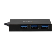 Picture of StarTech.com 4-Port USB-C Hub - USB-C to 1x USB-C and 3x USB-A - USB 3.0 Hub~4-Port USB-C Hub - USB-C to 1x USB-C and 3x USB-A - USB 3.0 Hub - 5Gbps