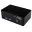 Picture of StarTech.com 2 Port DVI VGA Dual Monitor KVM Switch USB with Audio & USB 2.0 Hub