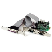 Picture of StarTech.com 2S1P Native PCI Express Parallel Serial Combo Card with 16550 UART