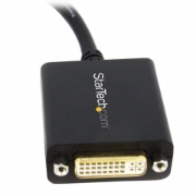 Picture of StarTech.com DisplayPort to DVI Adapter - DisplayPort to DVI-D Adapter Video Converter 1080p - DP 1.2 to DVI Monitor/Display Cable Adapter Dongle - DP to DVI Adapter - Latching DP Connector
