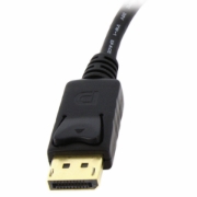 Picture of StarTech.com DisplayPort to DVI Adapter - DisplayPort to DVI-D Adapter Video Converter 1080p - DP 1.2 to DVI Monitor/Display Cable Adapter Dongle - DP to DVI Adapter - Latching DP Connector