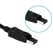 Picture of StarTech.com DisplayPort to HDMI Adapter - DP to HDMI Adapter/Video Converter - 1080p - VESA Certified - DP to HDMI Monitor/Display/Projector Adapter Dongle - Passive - Latching DP Connector