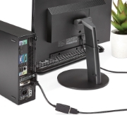 Picture of StarTech.com DisplayPort to HDMI Adapter - DP to HDMI Adapter/Video Converter - 1080p - VESA Certified - DP to HDMI Monitor/Display/Projector Adapter Dongle - Passive - Latching DP Connector