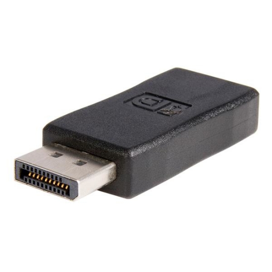 Picture of StarTech.com DisplayPort to HDMI Adapter - 1080p Compact DP to HDMI Adapter/Video Converter - VESA DisplayPort Certified - Passive DP 1.2 to HDMI Monitor/Display/Projector Cable Adapter