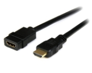 Picture of StarTech.com 2m (6ft) HDMI Extension Cable - HDMI Male to Female Cable - 4K HDMI Cable Extender - 4K 30Hz UHD HDMI Cable with Ethernet M/F - High Speed HDMI 1.4 Cable - HDMI Cord Extender