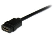 Picture of StarTech.com 2m (6ft) HDMI Extension Cable - HDMI Male to Female Cable - 4K HDMI Cable Extender - 4K 30Hz UHD HDMI Cable with Ethernet M/F - High Speed HDMI 1.4 Cable - HDMI Cord Extender