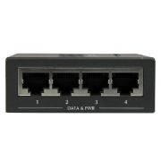Picture of StarTech.com 4-Port Gigabit Midspan - PoE+ Injector - 802.3at/af